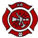Fire Dept Crest #503 embroidery design