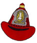 Firemans Hat #507 embroidery design