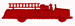 Firetruck Silhouette embroidery design