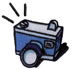 CAMERA embroidery design