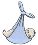 Juvenile embroidery design