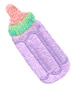 Juvenile embroidery design