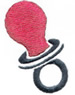 Juvenile embroidery design