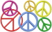6 Scattered Rainbows embroidery design