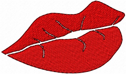 Embroidery pictures embroidery design lips 117 inches h x 200 inches w