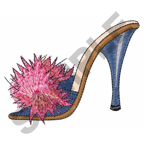 Great Notions Embroidery Design: HIGH HEEL SHOE 1.90 inches H x 2.48 ...