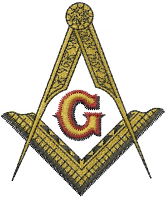 Machine Embroidery Designs Embroidery Design: Masonic Emblem 2.56 ...