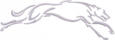 Machine Embroidery Designs Embroidery Design Greyhound 417 Inches H X