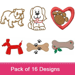 Perfect Pooches Embroidery design pack by Concord Collections ...