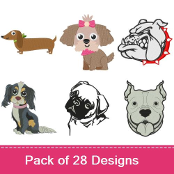 Stay Pawsitive! Embroidery design pack by Easy Embroidery, Embroidery ...