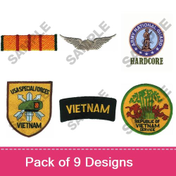 Army Aviator Wings Embroidery Design Army Aviator Wings Embroidery Design