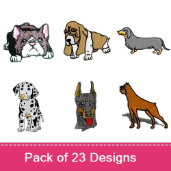 Pet Collection 2 Embroidery design pack by Pinnacle Embroidery Patterns ...