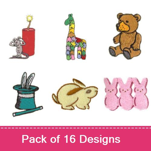 Free Wild Animals Embroidery SVG Images