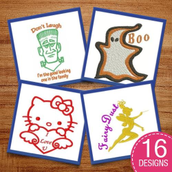 Pixie dust dreams embroidery design pack by satin stitch embroidery Pixie dust dreams embroidery design pack by satin stitch embroidery