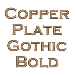 free copperplate bold font