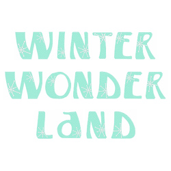 Embroidery Patterns Styles Embroidery Fonts: Winter Wonderland 2.25 ...