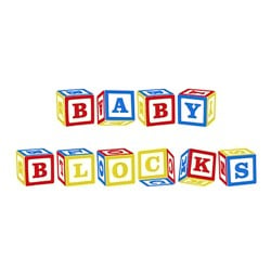 Baby Blocks Alphabet by Foxy Ladybug Designs Home Format Fonts on ...