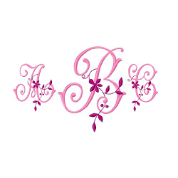 Monogram 57 by Gosia Embroidery Home Format Fonts on 0
