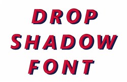 Download Drop Shadow Font by Great Notions Home Format Fonts on ...