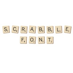 free scrabble fonts for google docs