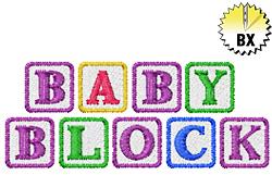 Download Baby Block by Machine Embroidery Designs Embrilliance ...