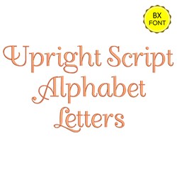 Upright Script Alphabets Embrilliance by Mira Embroidery on ...