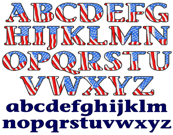 american flag font by embroidery patterns home format american flag font by embroidery patterns home format
