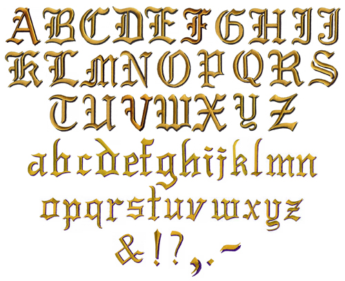 old english font letters for embroidery