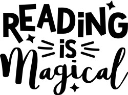 Reading Is Magical SVG cut file at EmbroideryDesigns.com ...