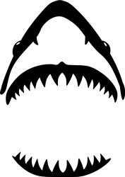 Shark Teeth SVG cut file at EmbroideryDesigns.com | EmbroideryDesigns.com