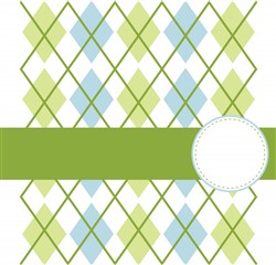 Golf Argyle Pattern print art print art at EmbroideryDesigns.com