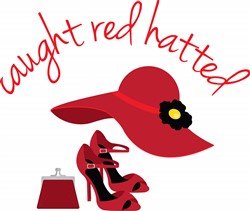 Caught red Hatted SVG cut file at EmbroideryDesigns.com ...