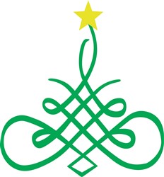 Fancy Christmas Tree SVG cut file at EmbroideryDesigns.com ...