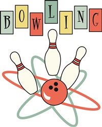 Bowling Ball, Bowling Shoes And Bowling Pins Side By Side Art Print