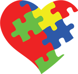 Autism Puzzle Heart SVG cut file at EmbroideryDesigns.com ...