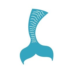 Mermaid Tail SVG cut file at EmbroideryDesigns.com | EmbroideryDesigns.com