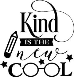 Kind Is Cool Svg Cut File At Embroiderydesigns.com 