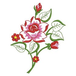 Rose Embroidery Design 