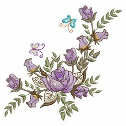 Rose Garden Embroidery Design 