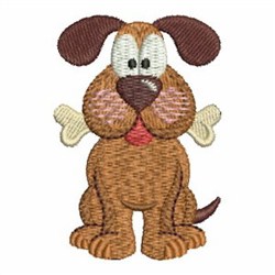 Cute Puppy 2 Embroidery Design | EmbroideryDesigns.com