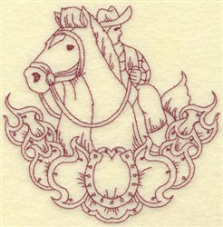 Horse and rider embroidery designs machine embroidery designs at