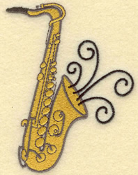Saxophone embroidery designs machine embroidery designs at Saxophone embroidery designs machine embroidery designs at