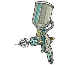 Spray gun embroidery designs machine embroidery designs at Spray gun embroidery designs machine embroidery designs at
