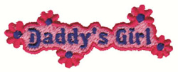 Daddys girl embroidery designs machine embroidery designs at