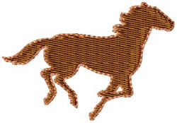 Ford mustang horse embroidery design #9