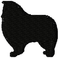 Rough collie dog silhouette embroidery designs machine embroidery Rough collie dog silhouette embroidery designs machine embroidery