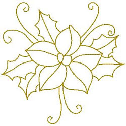 Christmas poinsettia embroidery designs machine embroidery designs at Christmas poinsettia embroidery designs machine embroidery designs at