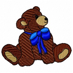 teddy bear embroidery design