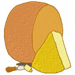 Slice Of Cheese Embroidery Slice Of Cheese Embroidery