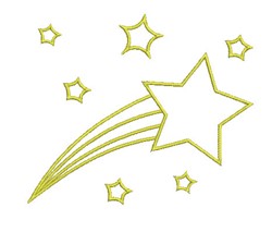 Shooting star outline embroidery designs machine embroidery designs at Shooting star outline embroidery designs machine embroidery designs at
